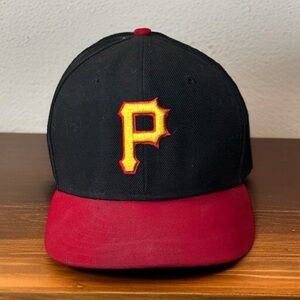 .Vintage Pittsburgh Pirates Snapback Hat New Era MLB Adjustable 90s